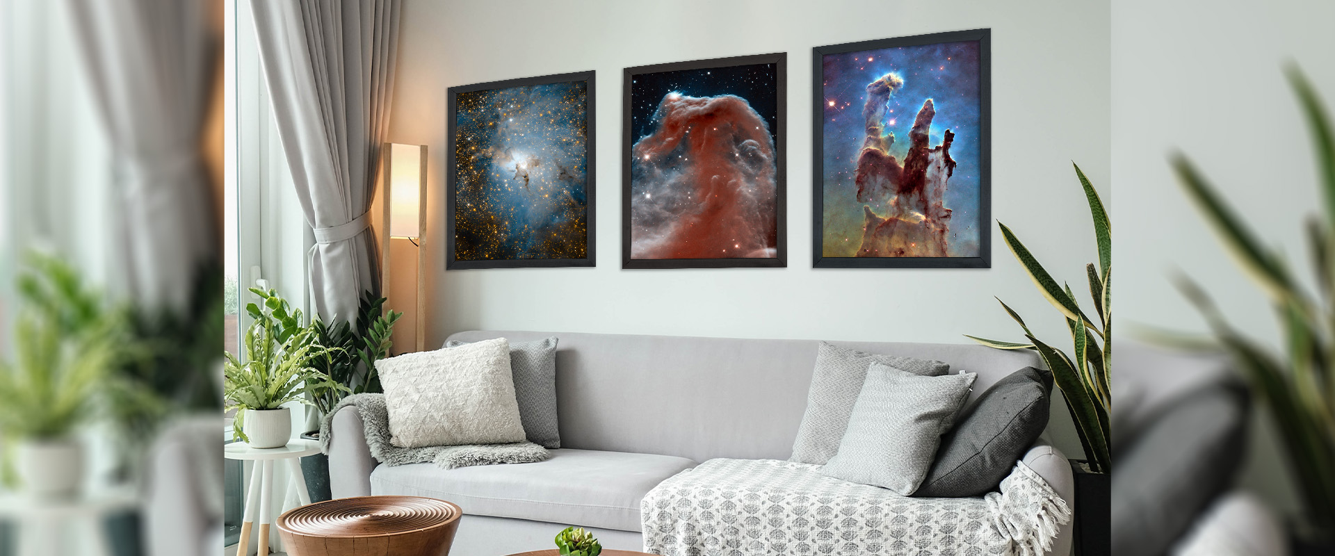 Far space - nebulae, galaxies